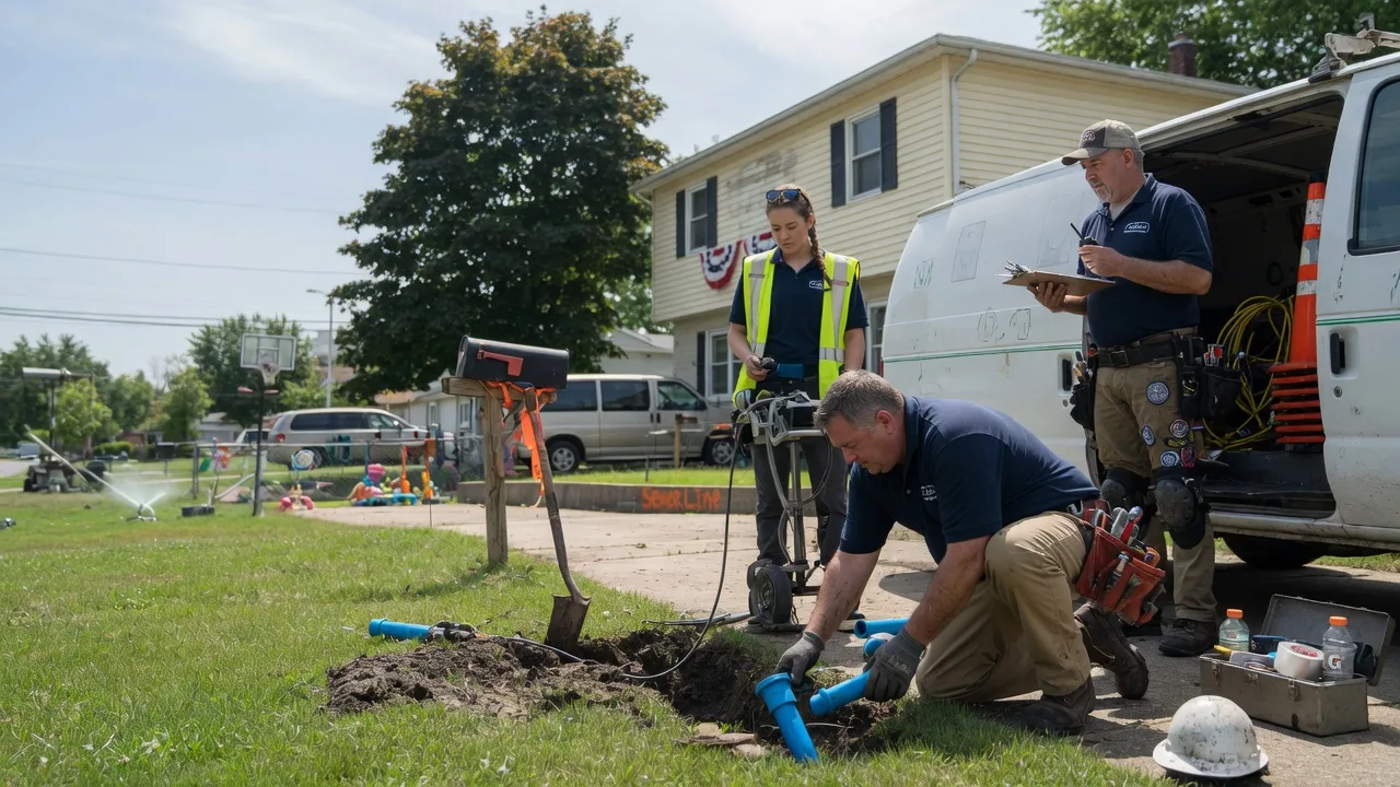 Slab Leak Repair in Middlebranch, OH near me